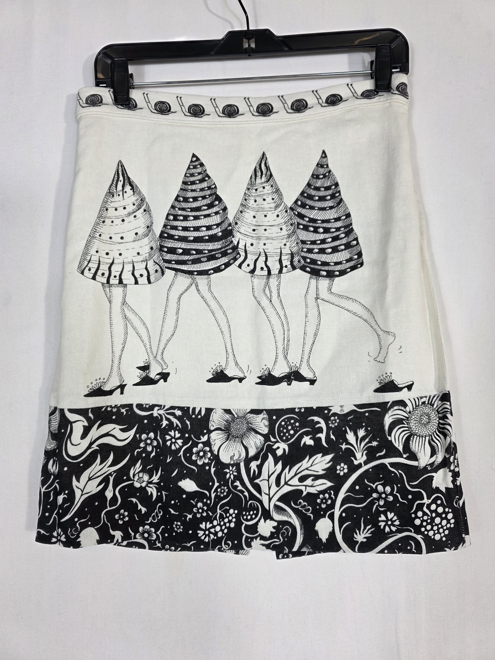 Anthropologie Drawing by Florence Balducci Illustrated Pencil Skirt